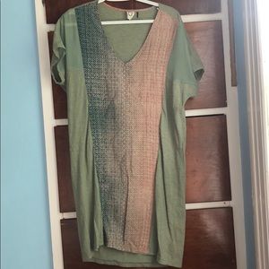 Akemi and kin silk cotton dress